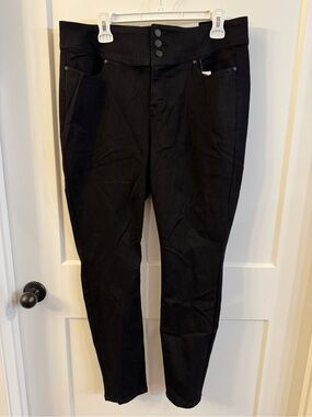 Lane Bryant Black High Rise Jeggings